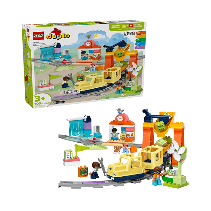 LEGO Duplo Big Interactive Community Train 103 Pieces