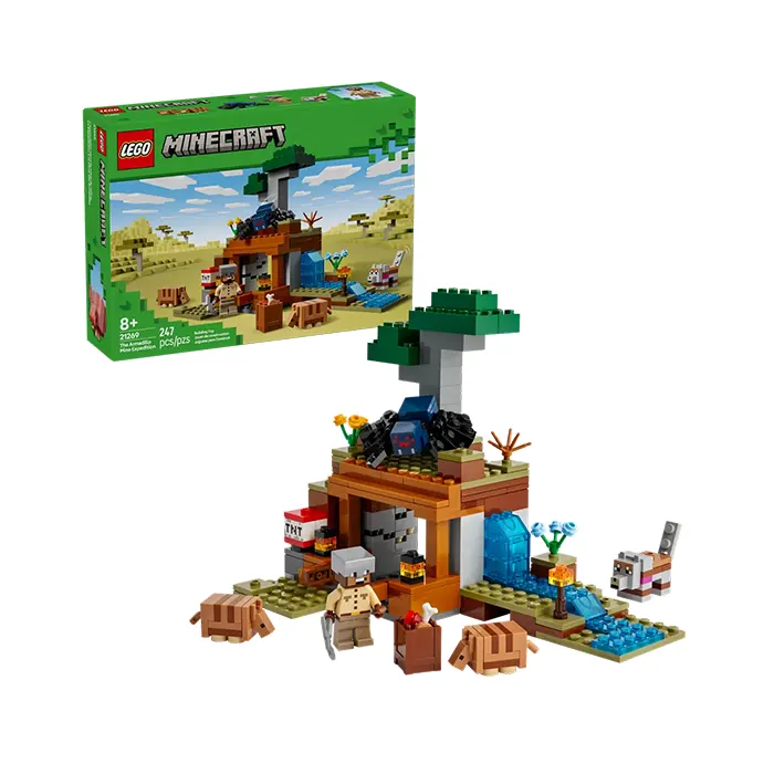 LEGO Minecraft The Armadillo Mine Expedition 247 Pieces