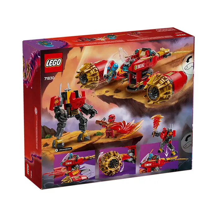 LEGO NINJAGO Kai’s Mech Storm Rider 333 Pieces