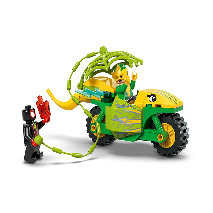 LEGO Marvel Spin And Electro Dinosaur Vehicle Chase 124 Pieces