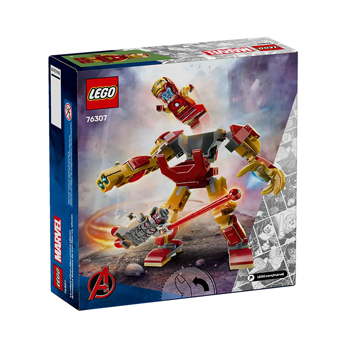 LEGO Marvel Iron Man Mech VS Ultron 101 Pieces
