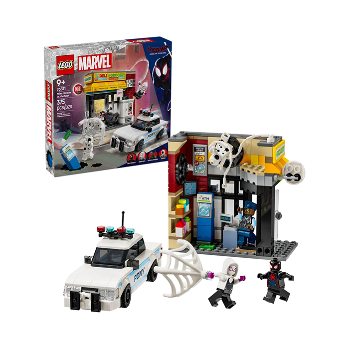 LEGO Marvel Spider Verse Miles Morales VS The Spot 375 Pieces
