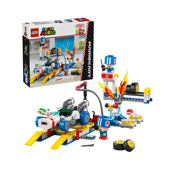 LEGO Super Mario Kart Toad’s Garage 390 Pieces