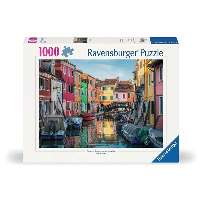 Ravensburger Burano, Italy 1000 Piece Jigsaw Puzzle