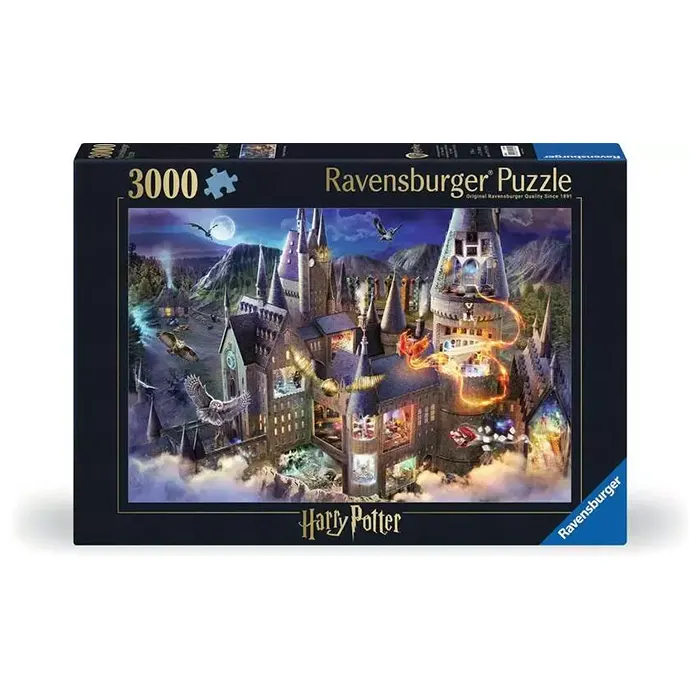 Ravensburger Hogwarts Castle Cutaway 3000 Piece Jigsaw Puzzle