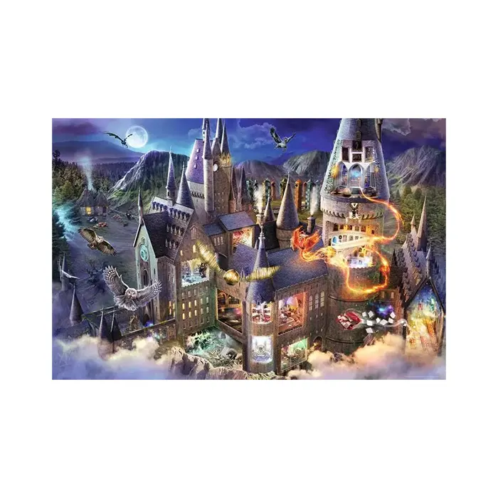Ravensburger Hogwarts Castle Cutaway 3000 Piece Jigsaw Puzzle