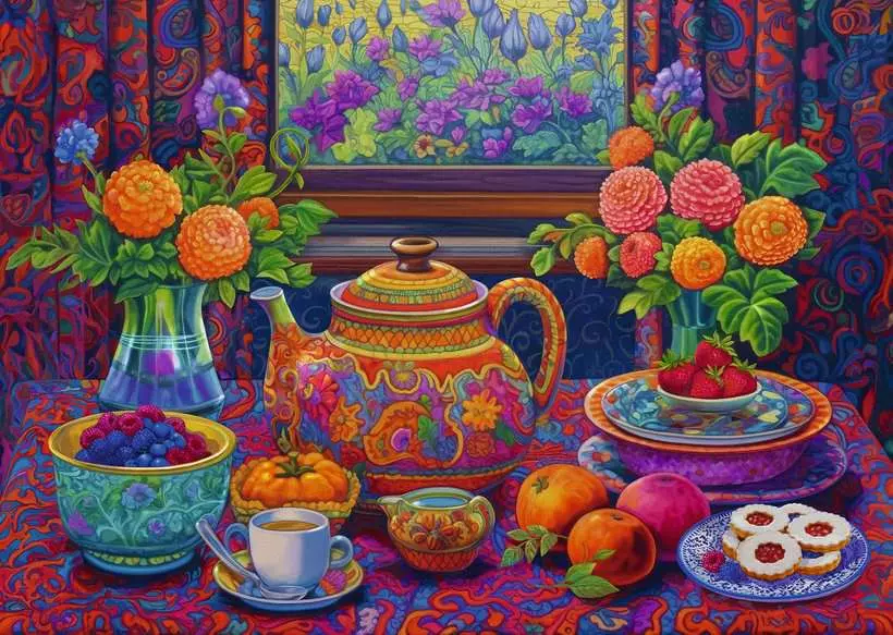 Ravensburger Time for Tea 300 Piece Jigsaw Puzzle