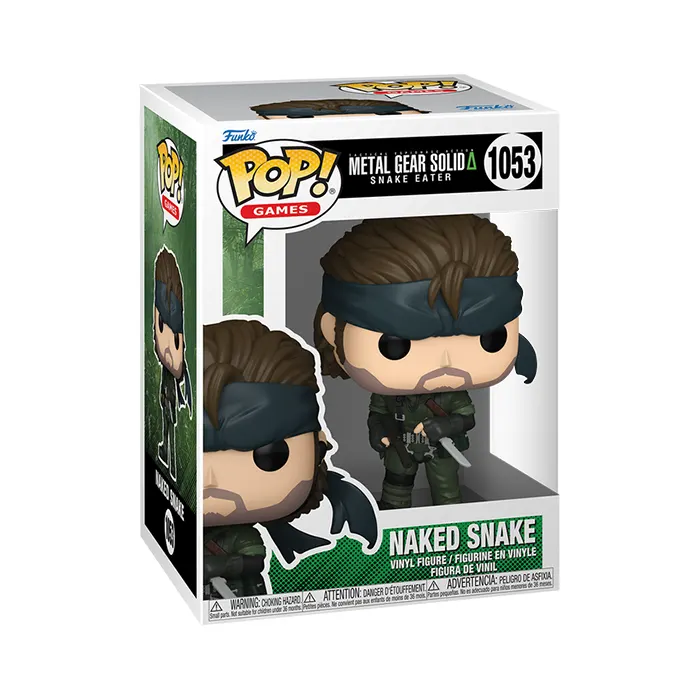 L GEAR SOLID: SNAKE EATER 販促ＰＯＰ Pop Games Metal Gear Solid (Snake Eater) 3.75 Inch Vinyl