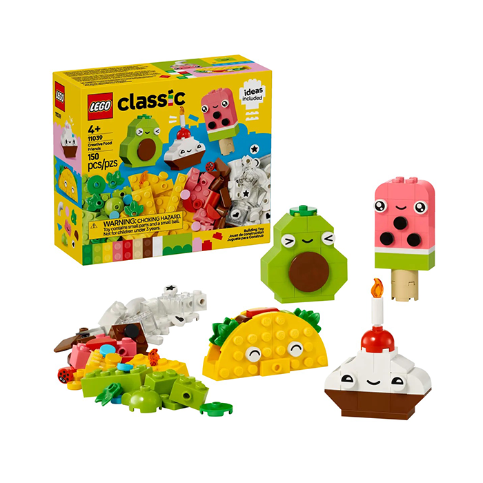LEGO Classic Creative Food Friends 150 Pieces