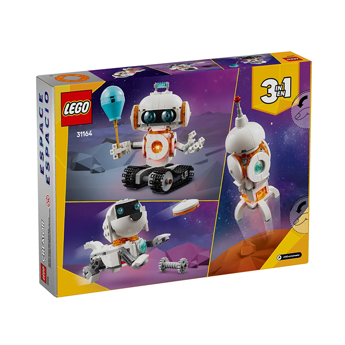 LEGO Creator 3 In 1 Space Robot 281 Pieces