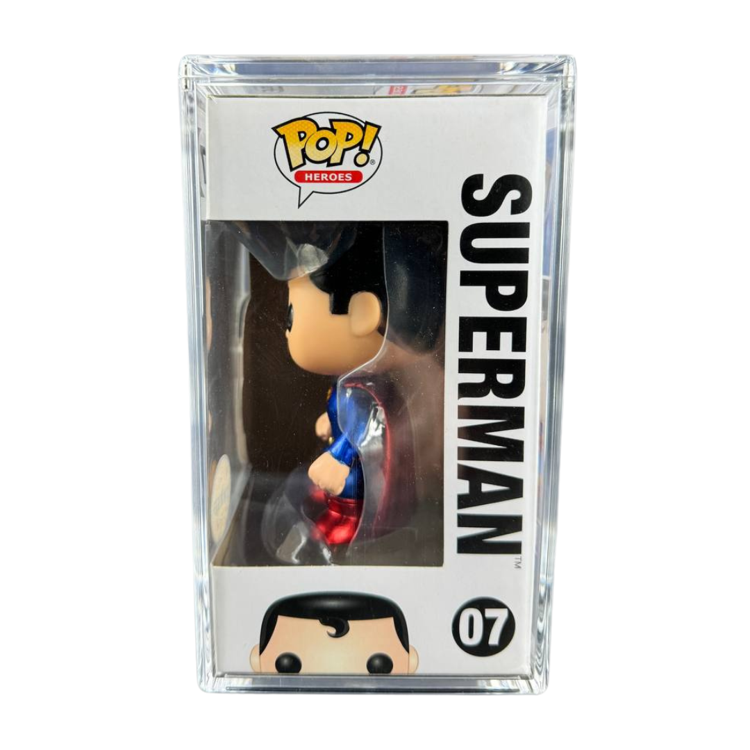 Funko Pop! Superman Metallic Classic #07 Limited Edition