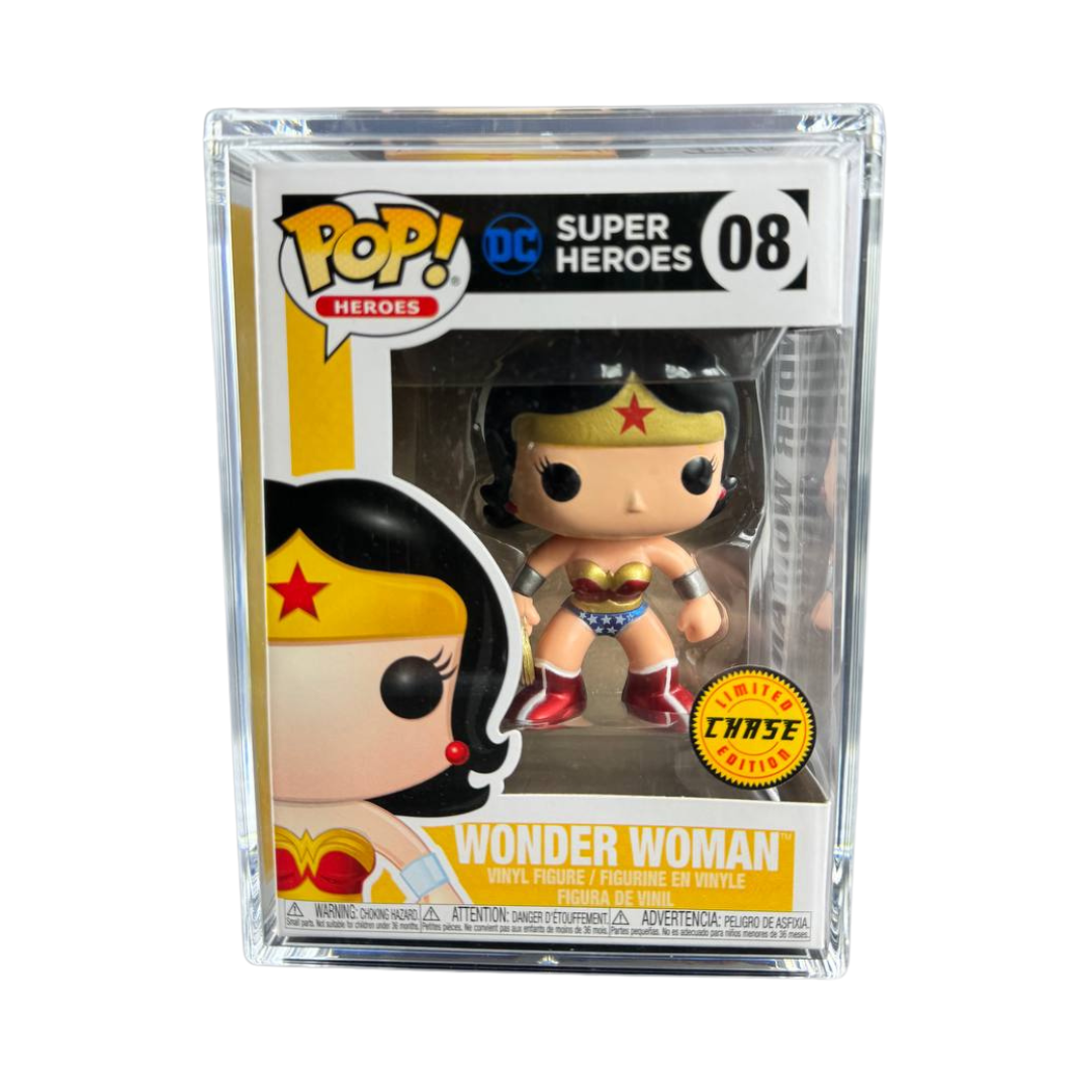 Funko Pop! Heroes Wonder Woman (Metallic, 2nd Edition) 08 Chase