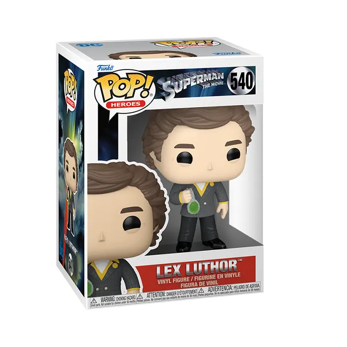 Funko Pop! Heroes Superman Lex Luthor with Kryptonite Necklace (1978)