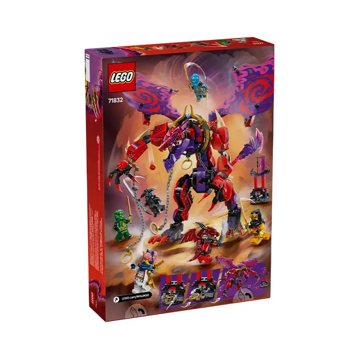 LEGO Ninjago Thunderfang Dragon of Chaos 668 Pieces