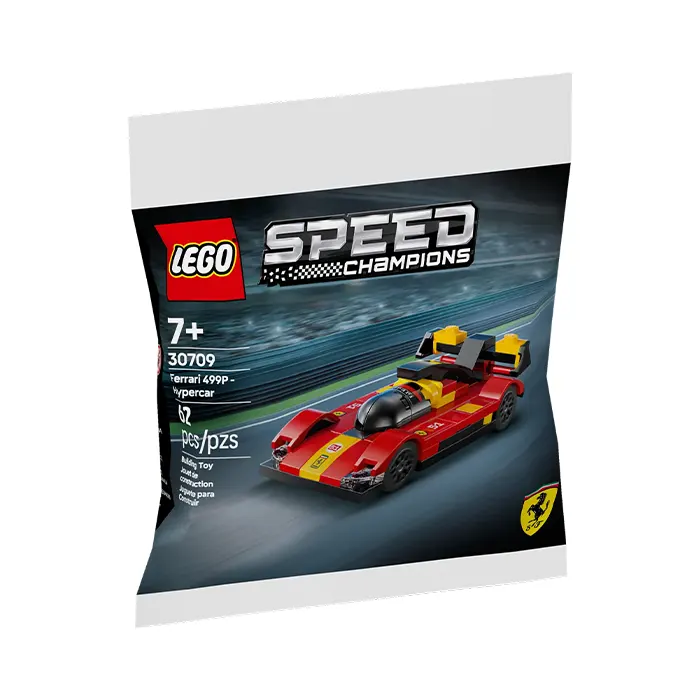 LEGO Speed Champions Ferrari 499P Hypercar 62 Pieces