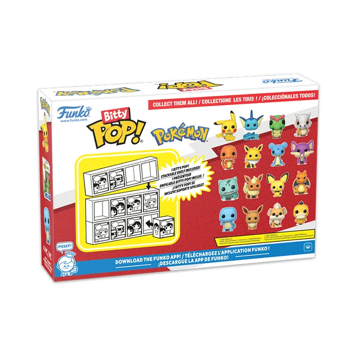 Funko Bitty Pop! Pokemon 4-Pack Series 2 | Mind Games Canada