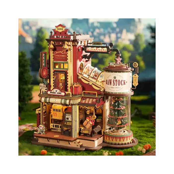 Rolife Dream Gift Factory Wooden Music Box