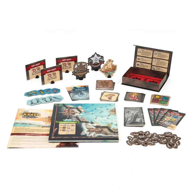 Feed the Kraken – Social Deduction Board Game