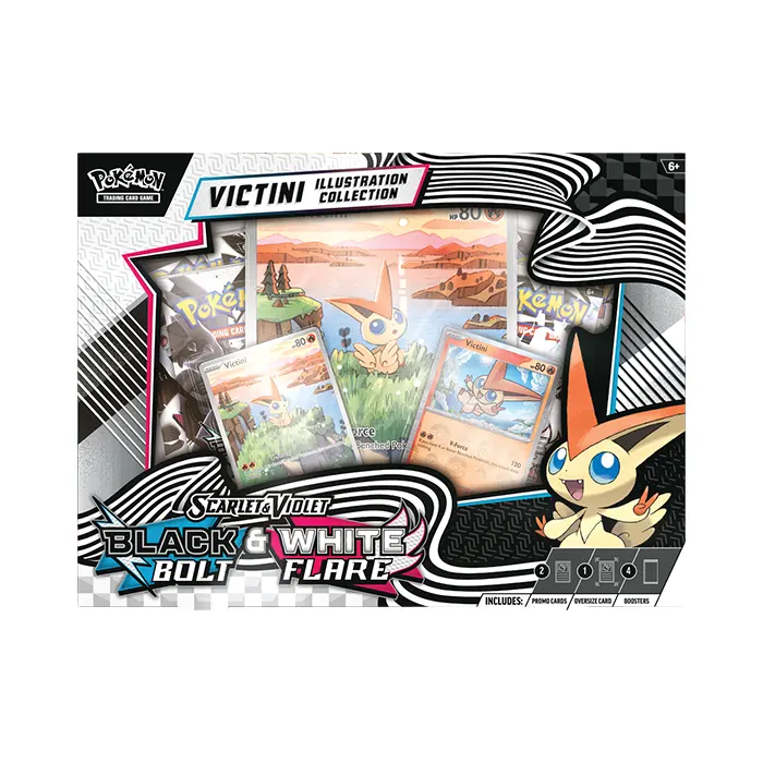 Pokemon TCG Scarlet & Violet 10.5 Unova Victini Illustration Collection