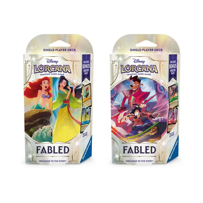 Disney Lorcana Set 9 Fabled Starter Deck (Random Selection) | Mind Games  Canada
