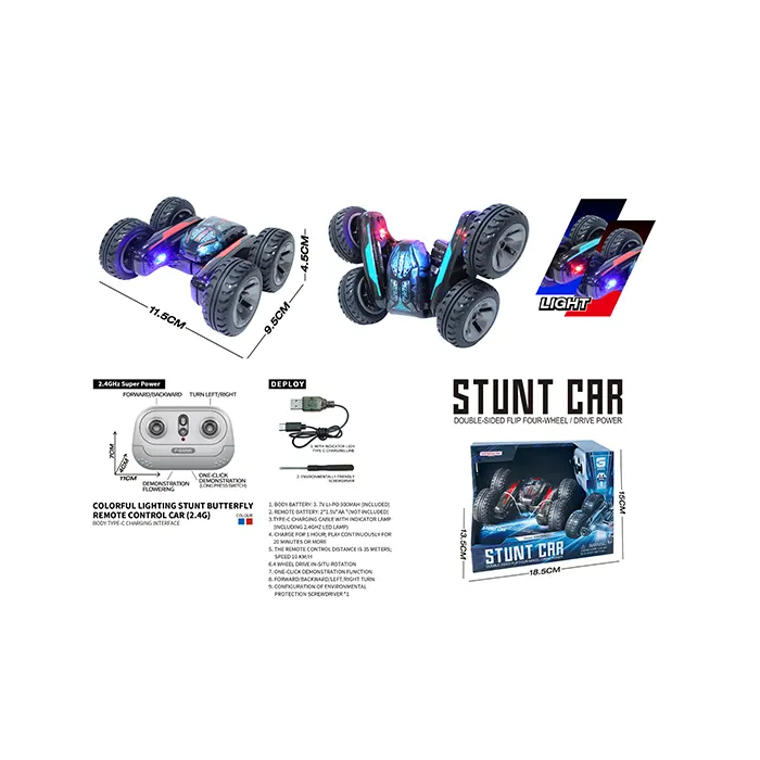 RC Mini Stunt Car Dancing