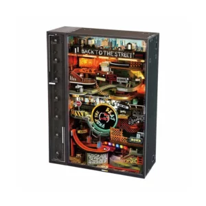 Robotime ROKR Hip-Hop Street Marble Run Mechanical 3D Puzzle