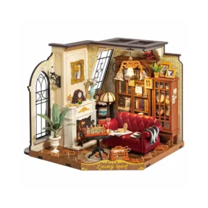Robotime Rolife Catherines Living Room DIY Miniature House