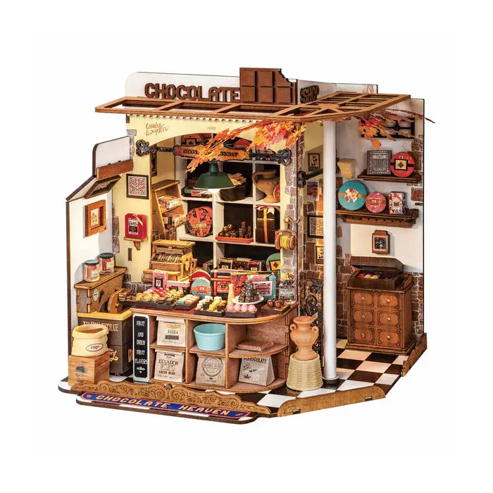 Robotime Rolife Henry’s Chocolate DIY Miniature House