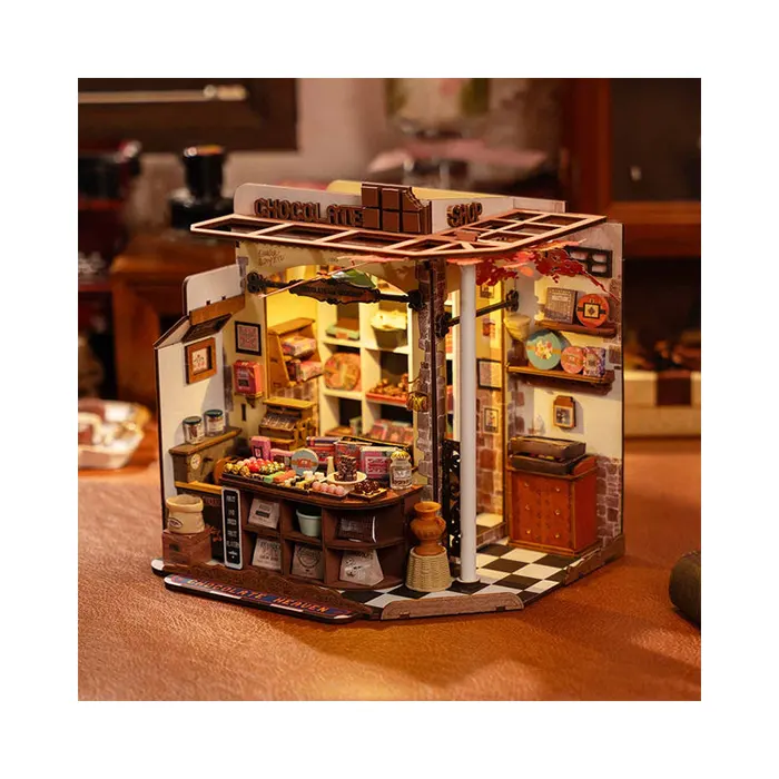 Robotime Rolife Henry’s Chocolate DIY Miniature House