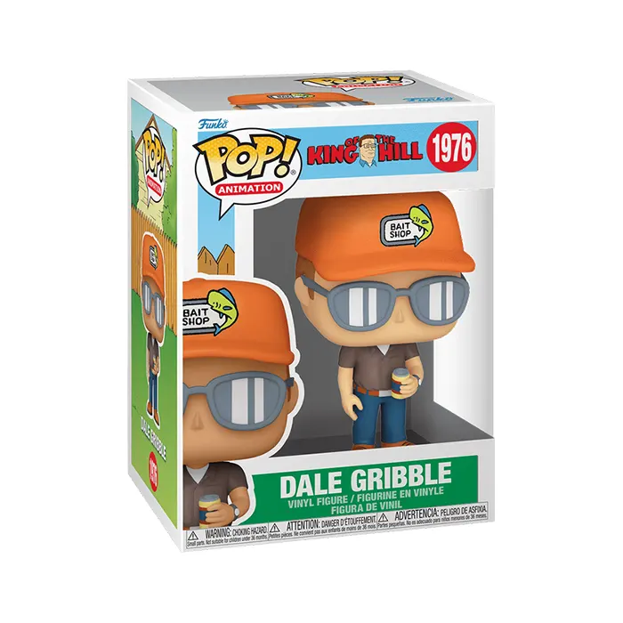 Funko Pop! Animation King of the Hill Dale Gribble