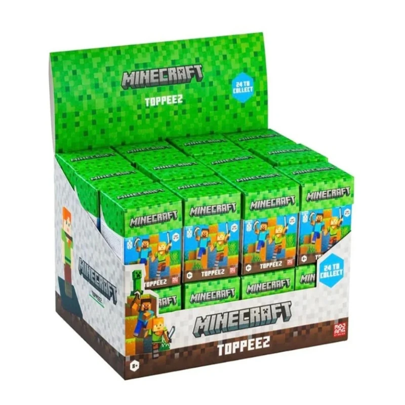 Minecraft 3D Toppeez Blind Bag – Surprise Collectible Figures