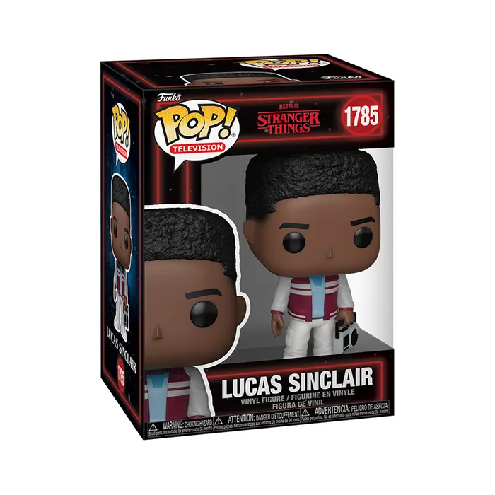 Funko Pop! TV Stranger Things Lucas Sinclair with Boombox