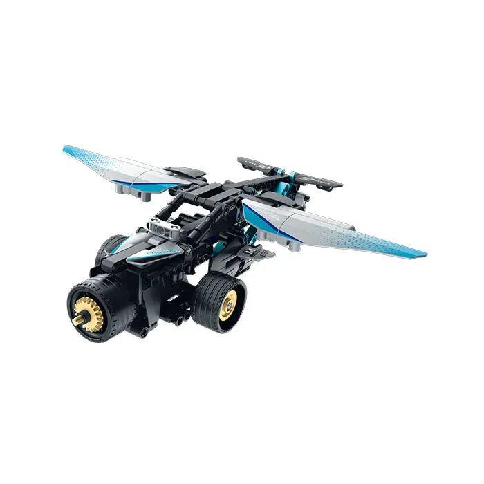 Mecchanical Master High Wing Airplane Racing Car 2in1 226 PCS