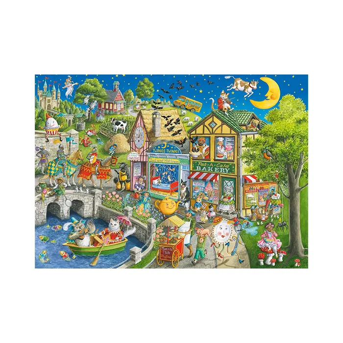 Ravensburger Mother Gooseville 1000Piece Jigsaw Puzzle