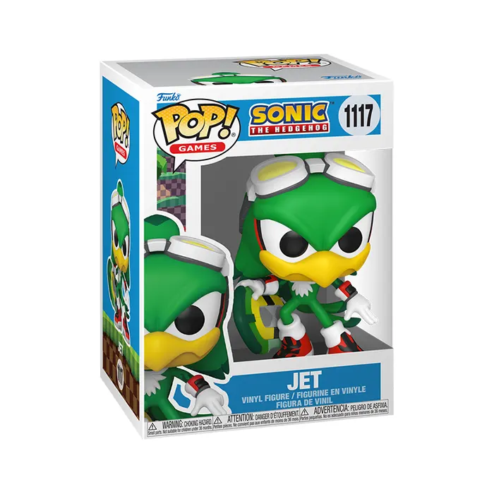 Funko Pop! Games Sonic The Hedgehog Jet the Hawk