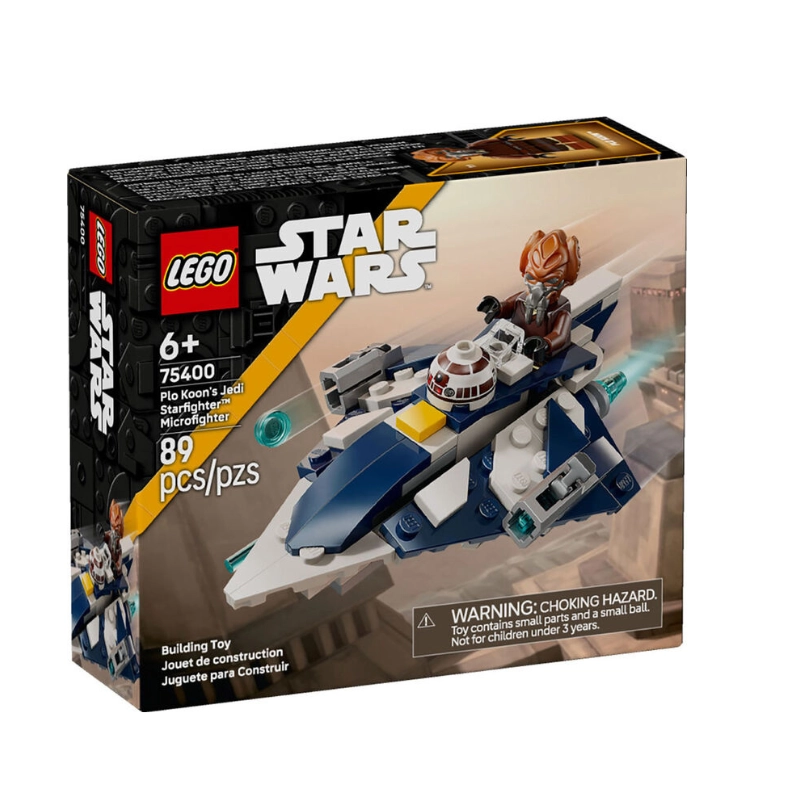 LEGO Star Wars Plo Koon’s Jedi Starfighter Microfighter 89 Pieces