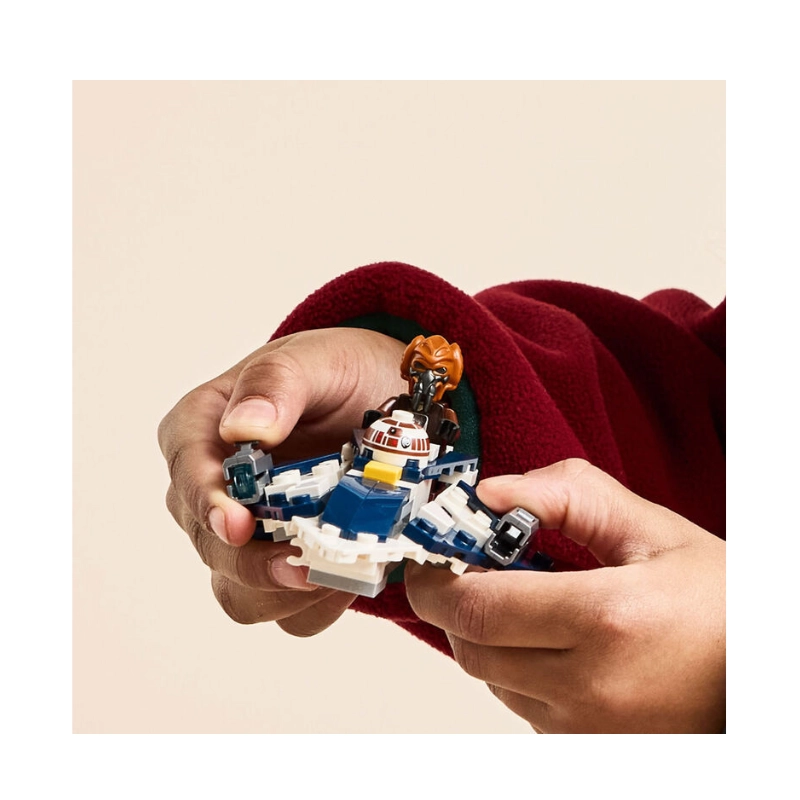 LEGO Star Wars Plo Koon’s Jedi Starfighter Microfighter 89 Pieces