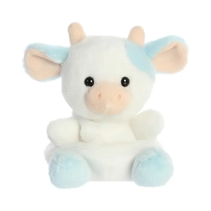 Aurora Adorable Palm Pals Skyla Blueberry Cow 5″