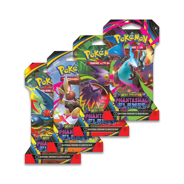 Pokémon TCG Mega Evolution 2 Phantasmal Flames Sleeved Booster Pack