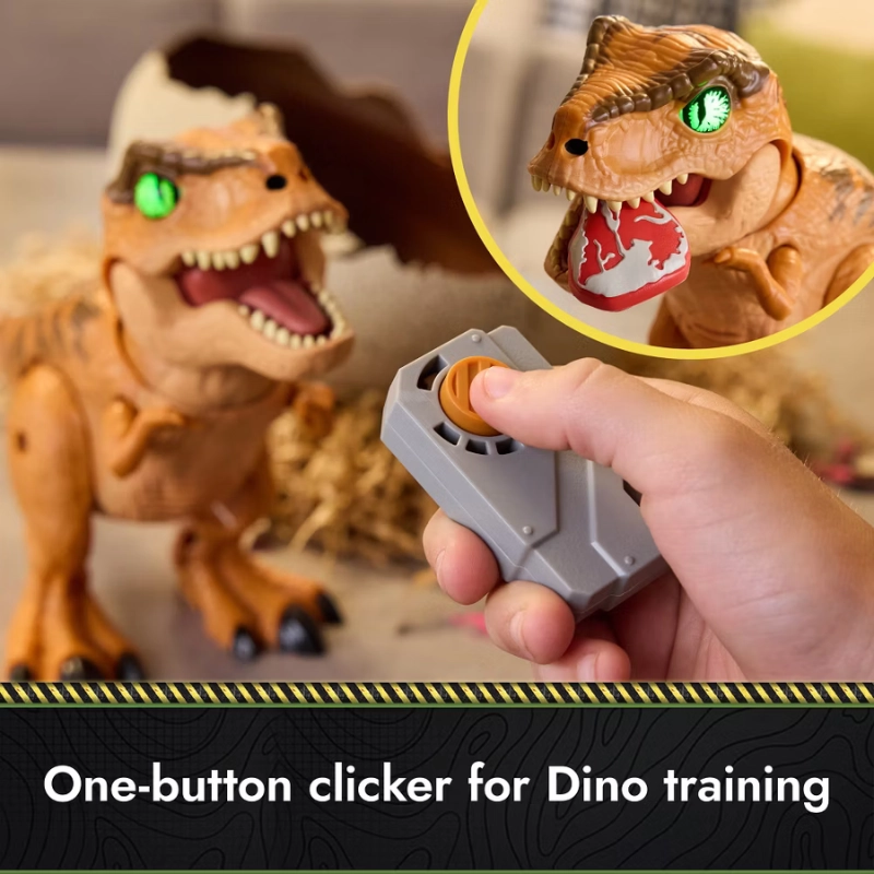 Jurassic World Primal Hatch Interactive T-Rex Toy Dinosaur & Egg