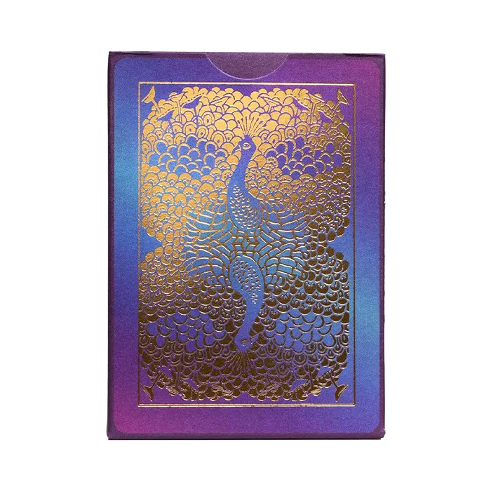Bicycle Playing Cards Purple Peacock
