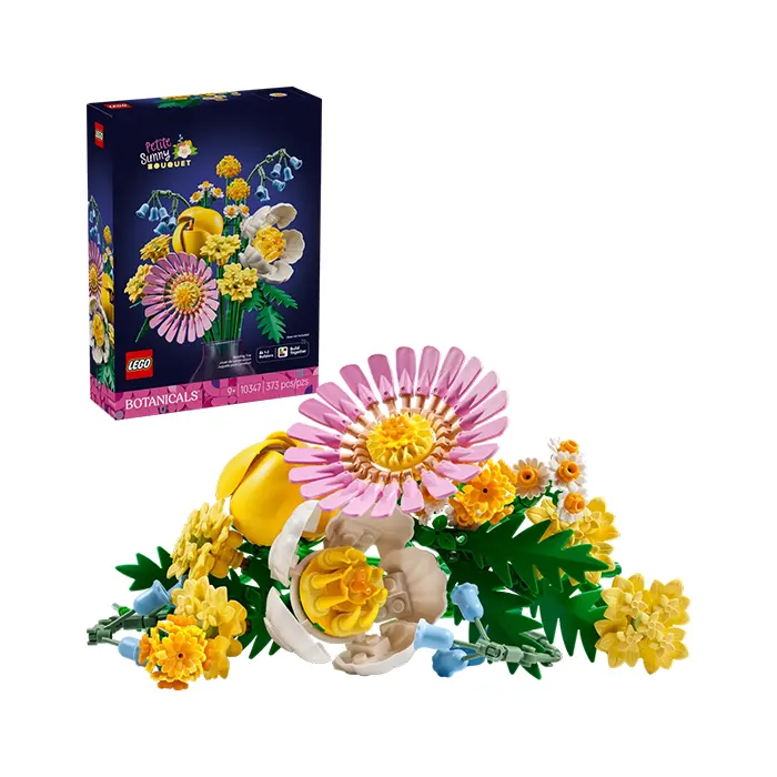 LEGO The Botanical Collection Petite Sunny Bouquet 373 Pieces
