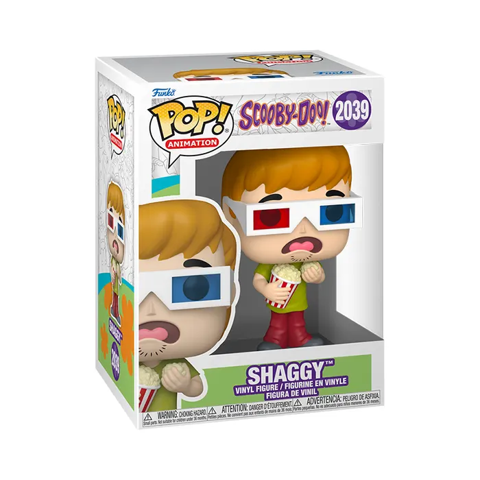 Funko Pop! Animation Scooby-Doo Shaggy with 3D Glasses