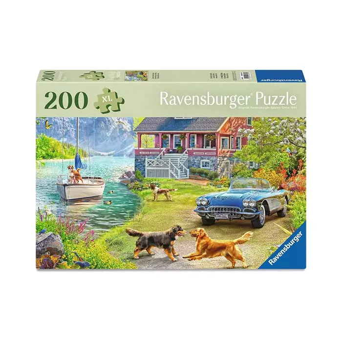 Ravensburger Summer Lake House 200 Piece Jigsaw Puzzle