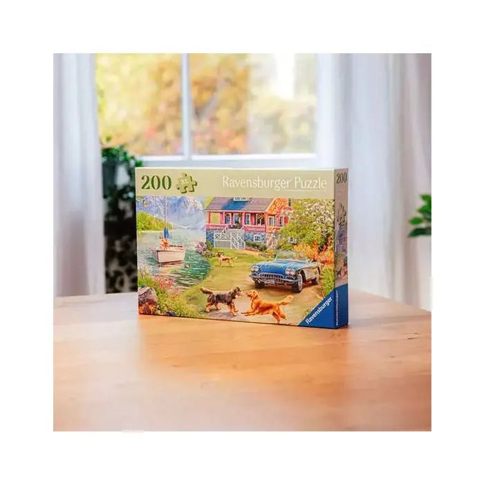 Ravensburger Summer Lake House 200 Piece Jigsaw Puzzle