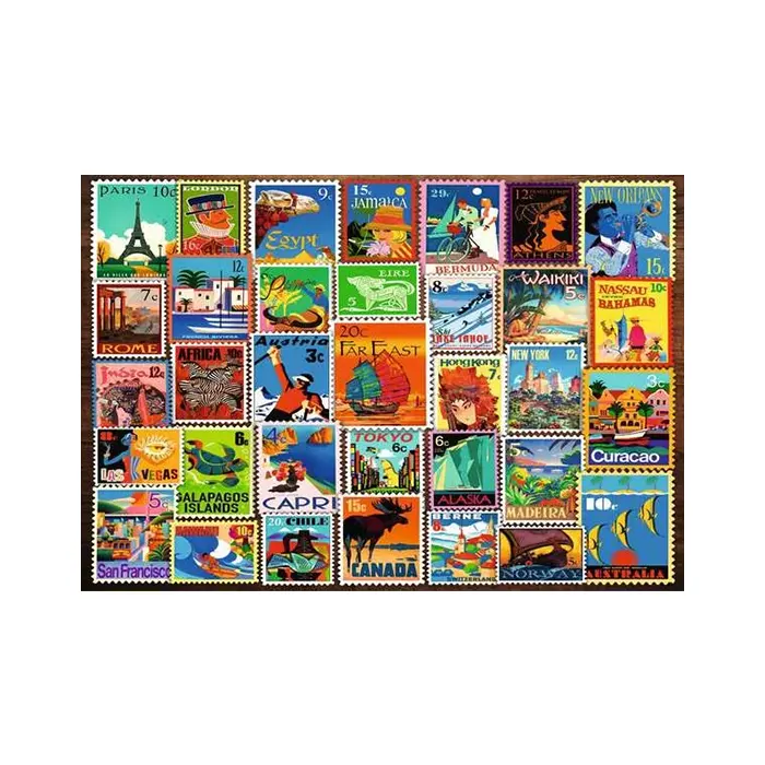 Ravensburger Travel Stamps 200 Piece Jigsaw Puzzle