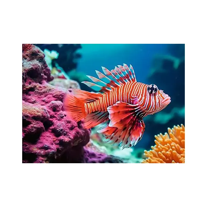 Ravensburger Red Lionfish 500 Piece Jigsaw Puzzle