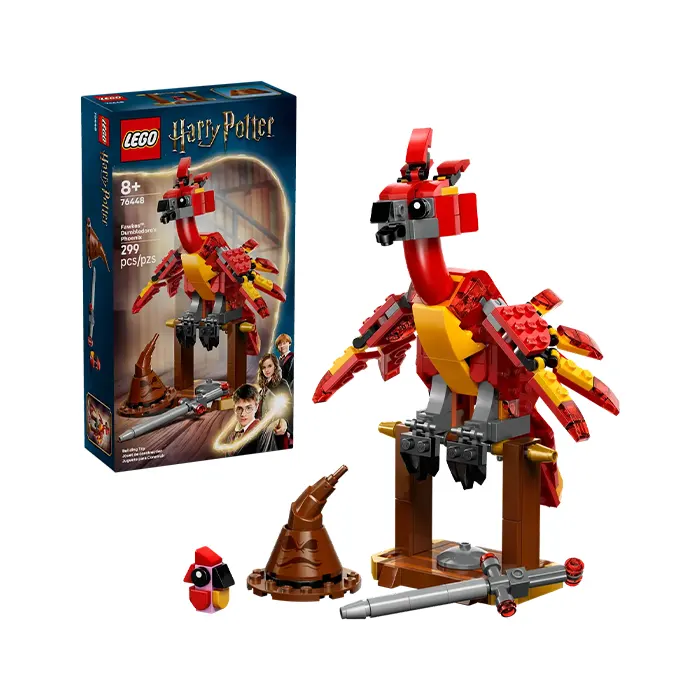 LEGO Harry Potter Fawkes Dumbledore’s Phoenix 299 Pieces
