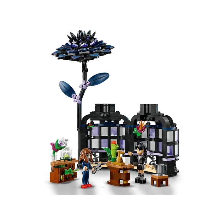 LEGO TV Wednesday Sets Black Dahlia Flower 358 Pieces