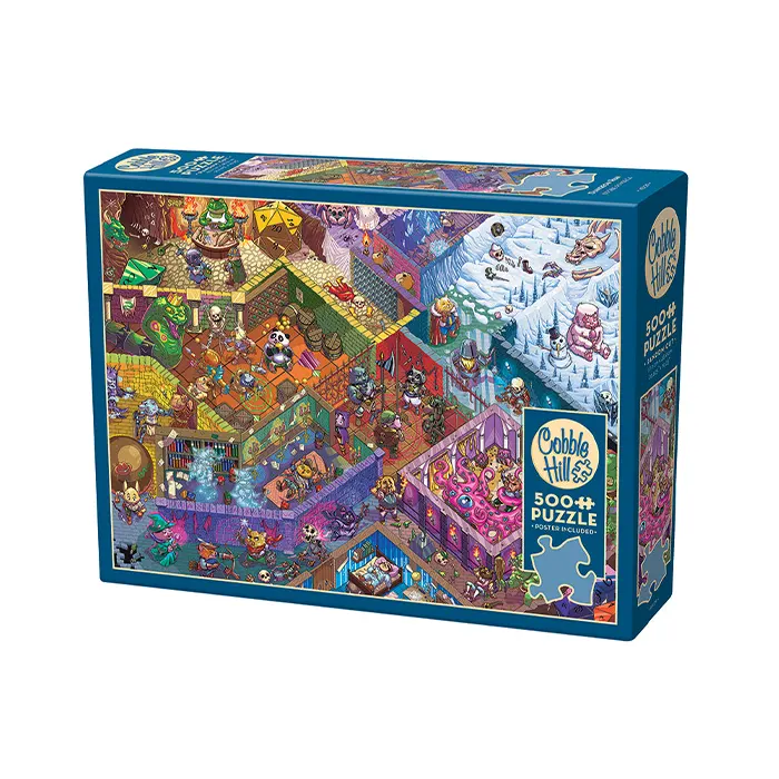 Cobble Hill Dungeon Run 500 Piece Jigsaw Puzzle